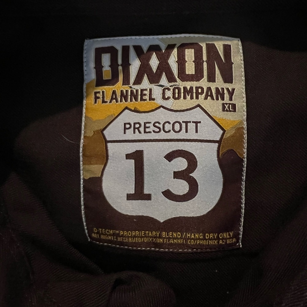 Dixxon Prescott brown long sleeve. Good condition. Mens XL. - Picture 4 of 4